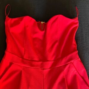 Express Vibrant Red Dress